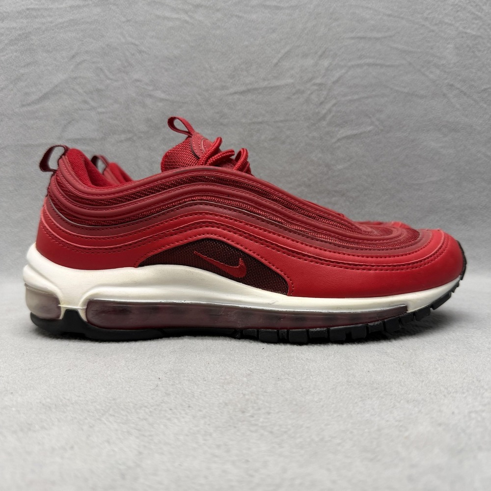 Nike Air Max 97 Shoes Womens Size 8 Red‎ Low Top Running Sneakers CQ9896-600